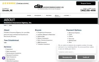 Davidson Insurance Agency, Inc. website