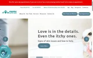 Nebraska Animal Medical Center website