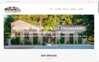 KM Powell Engineering LLC website