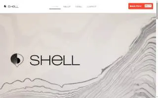 Shell Restaurant website