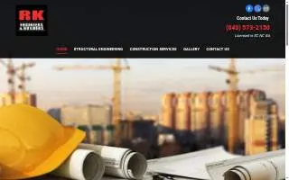 R K Engineers & Builders website