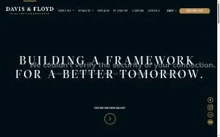 Davis & Floyd Inc of Charleston website