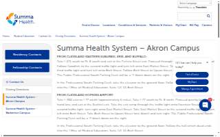 Summa Health System - Akron Campus