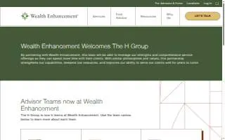 The H Group, Inc. website