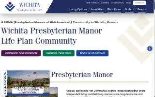 Wichita Presbyterian Manor website