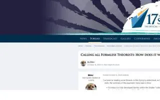 Formless Fitness website