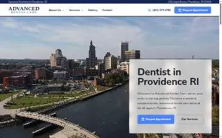 Advanced Dental Care of Providence website