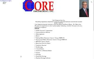 Core Engineering Inc website