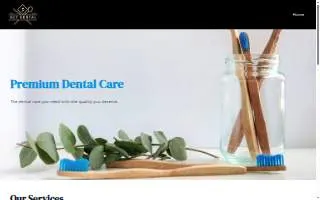 DCT Dental website