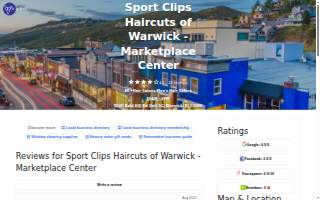 Sport Clips Haircuts of Warwick - Marketplace Center