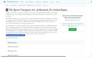 T.W. Byrne Transport, Inc.