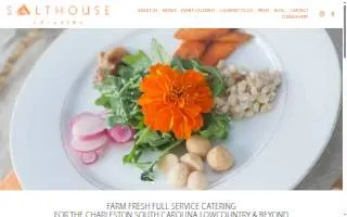 Salthouse Catering of Charleston website