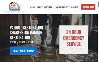 Patriot Restoration of North Charleston website