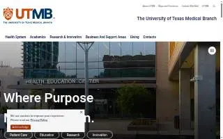 UTMB Health Clear Lake Campus Hospital of Houston website
