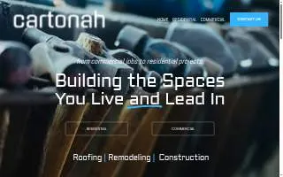 Cartonah Construction website