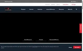 Loomis Trucking website