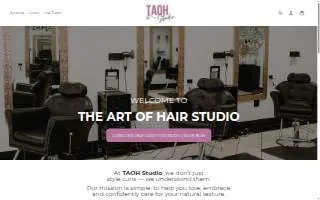 TAOH Studio website