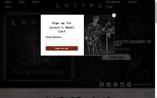 Lucero Hair and Wellness website