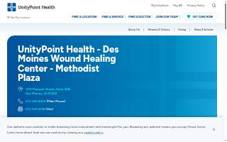 UnityPoint Health - Des Moines Wound Healing Center - Methodist Plaza