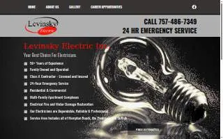 Levinsky Electric Inc website
