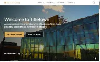 Titletown Express of Green Bay website