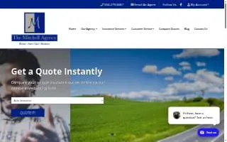 The Mitchell Agency website