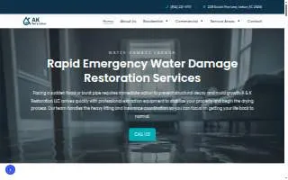 A & K Restoration LLC website
