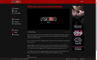 The Recon Project website