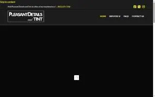 Pleasant Details and Tint, Paint Protection Film, Ceramic Coatings of North Charleston website