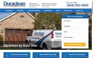 Duraclean by Maid Over website
