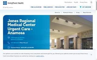 Jones Regional Medical Center Urgent Care - Anamosa