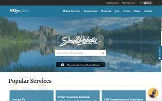 SD Electrical website