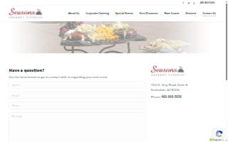 Seasons Gourmet Catering