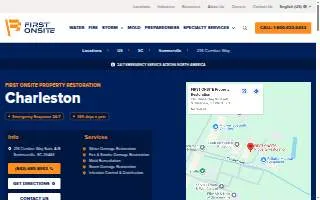 FIRST ONSITE Property Restoration of Summerville website