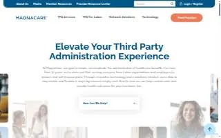 Magnacare Pharmacy website
