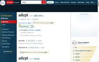 Adept Automotive website