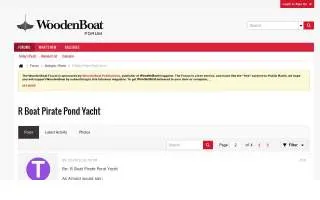 Yacht Club website