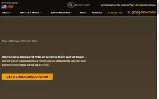 Skiber Law of Stamford website