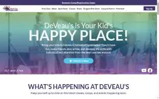 Deveau Trucking Inc website