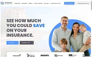 Strata Insurance Group website