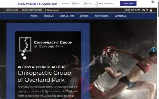 Chiropractic Group of Overland Park -Dr. Stallbaumer website