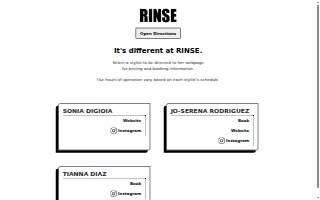 Rinse