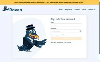 The Raven of Anchorage website