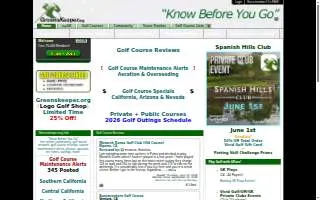 Greenskeeper & Son Landscaping website