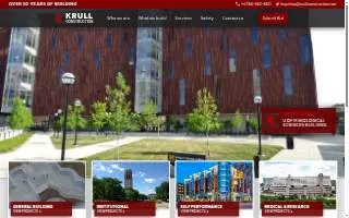 Krull Construction Co website