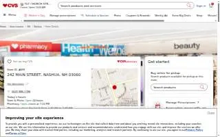 CVS website