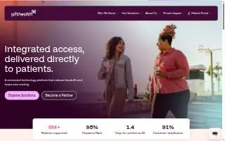 Gifthealth website