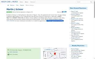 Schear Family Practice website