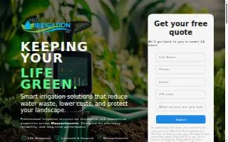 Pro Irrigation Inc website