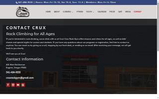 Crux Rock Gym